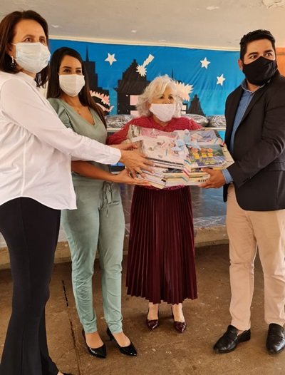 Doações de livros integram ações sociais à Ama Brasília
