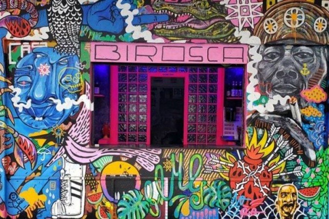Fachada antiga do bar Birosca -  (crédito: Pedro Lacerda/Divulgação)