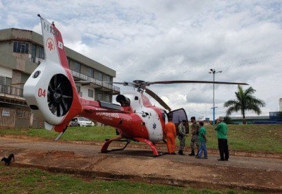 Estado de policial militar baleado é grave - (crédito: Divulgação/CBMDF) Estado de policial militar baleado é grave - (crédito: Divulgação/CBMDF)
