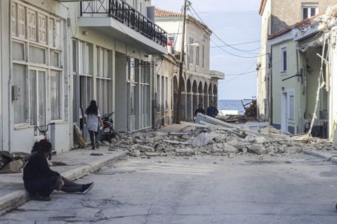 (crédito: STR / Eurokinissi / AFP) (crédito: STR / Eurokinissi / AFP)