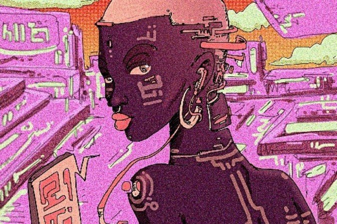 As obras de Oberon integram a estética afrofuturista