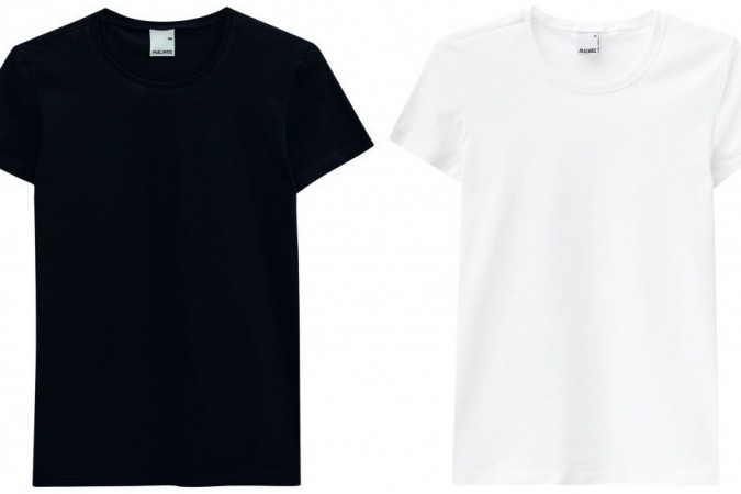 Camisetas masculinas antivirais, da Malwee (R$ 49,99 cada) 