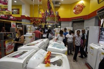 As vendas de móveis e eletrodomésticos também apresentaram resultado positivo. O setor registrou alta de 24,1%, marcando o terceiro crescimento consecutivo -  (crédito: Marcos Michelin/EM)