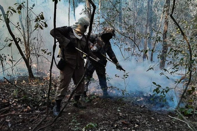 Força Nacional de Segurança Pública, incêndio no pantanal