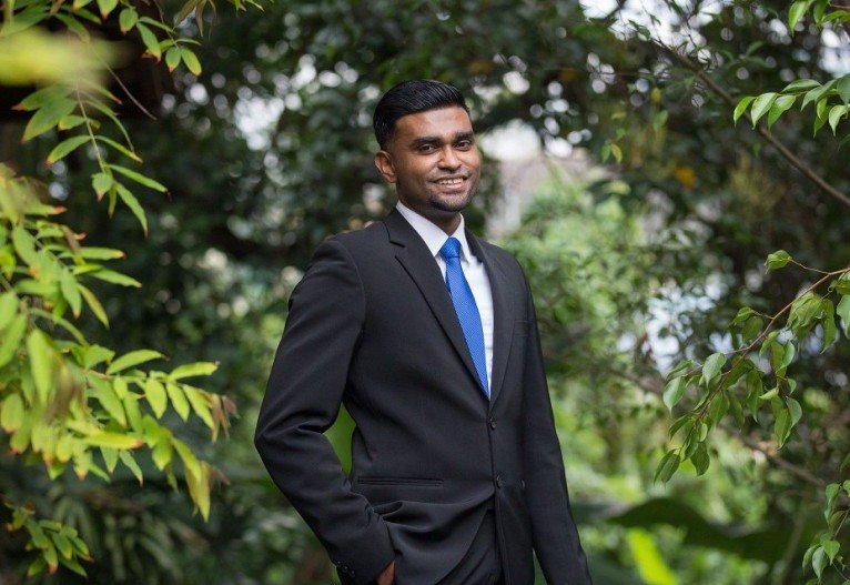 O malaio Samuel Isaiah
