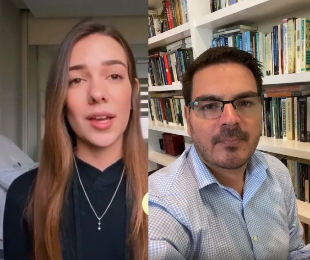 Filha de Rodrigo Constantino se pronuncia sobre comentário do pai 