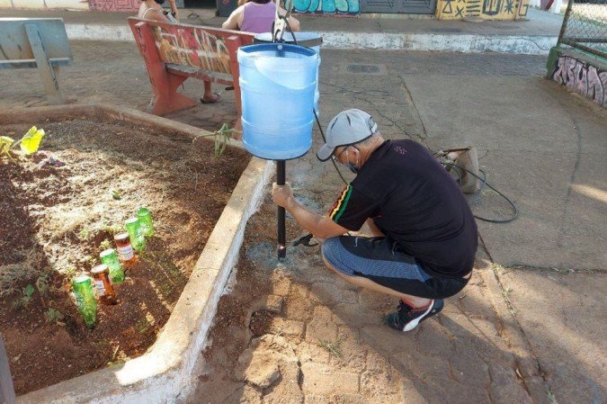 Grupo Jovem de Expressão atua cuidando de espaços públicos de Ceilândia