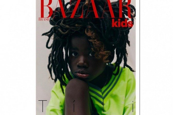 Titi, filha de Bruno Gagliasso e Giovanna Ewbank, estrela capa de revista