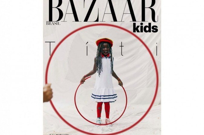 Titi, filha de Bruno Gagliasso e Giovanna Ewbank, estrela capa de revista