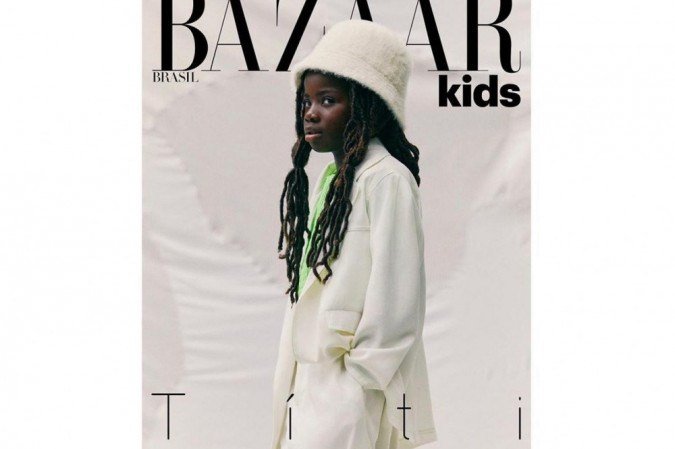 Titi, filha de Bruno Gagliasso e Giovanna Ewbank, estrela capa de revista