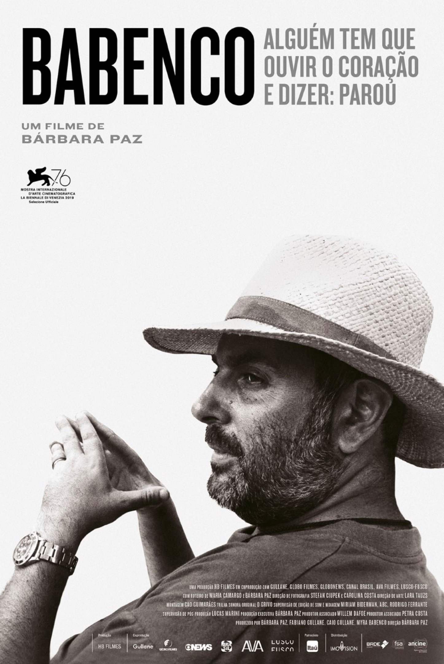 Documentário 'Babenco' de Bárbara Paz