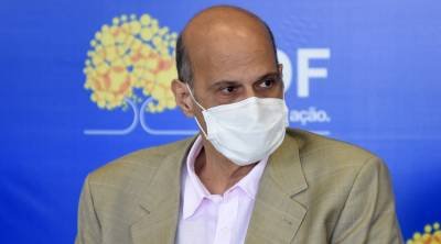 11/11/2020 Crédito: Ed Alves/CB/D.A Press. Brasil. Brasilia - DF. Cidades. Cerimonia no Palacio do Buriti sobre o clube de Desconto e progrma DF Superior. Com a presença do Vice Govenador Paco Brito.