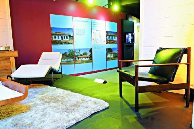 Cadeira Kiko, Sergio Rodrigues -  (crédito: Museu Nacional da República/Divulgação)