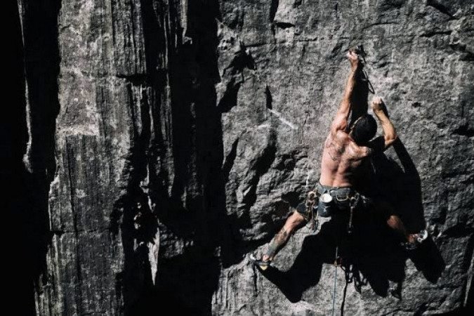 O caso de Davi Fantino com a escalada é de amor à primeira vista: superação 