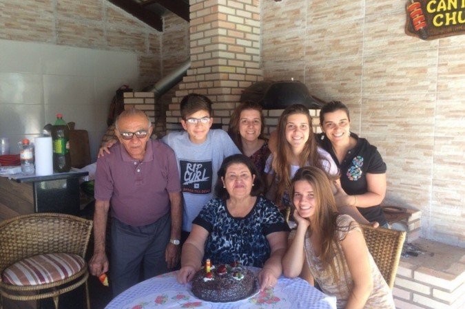 Família de Victória vai para Natal (RN) fazer um agrado aos avós, porém pagando preço de Nova York -  (crédito: Arquivo Pessoal/divulgação)