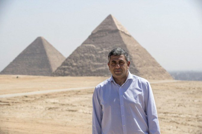 O secretário-geral da Organização Mundial do Turismo (OMT), Zurab Pololikashvili, esteve no Palácio do Planalto nesta segunda -  (crédito: Khaled DESOUKI/AFP)