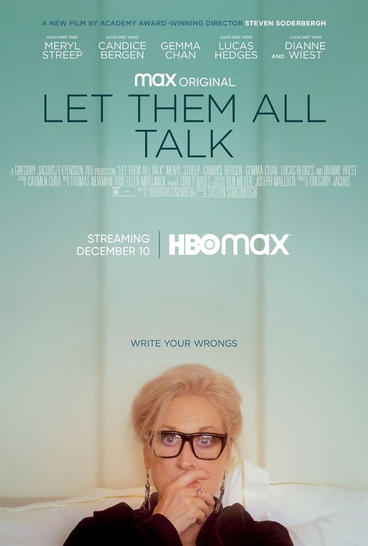 Cartaz do longa 'Let them all talk' Cartaz do longa 'Let them all talk'