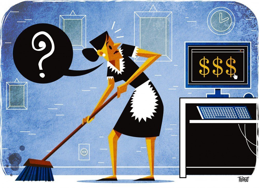 Desemprego entre empregadas domésticas é maior que a média geral
