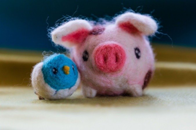 Personagens principais do curta-metragem 'Pulsa passarinho' -  (crédito: Makoto Studio/Divulgação)