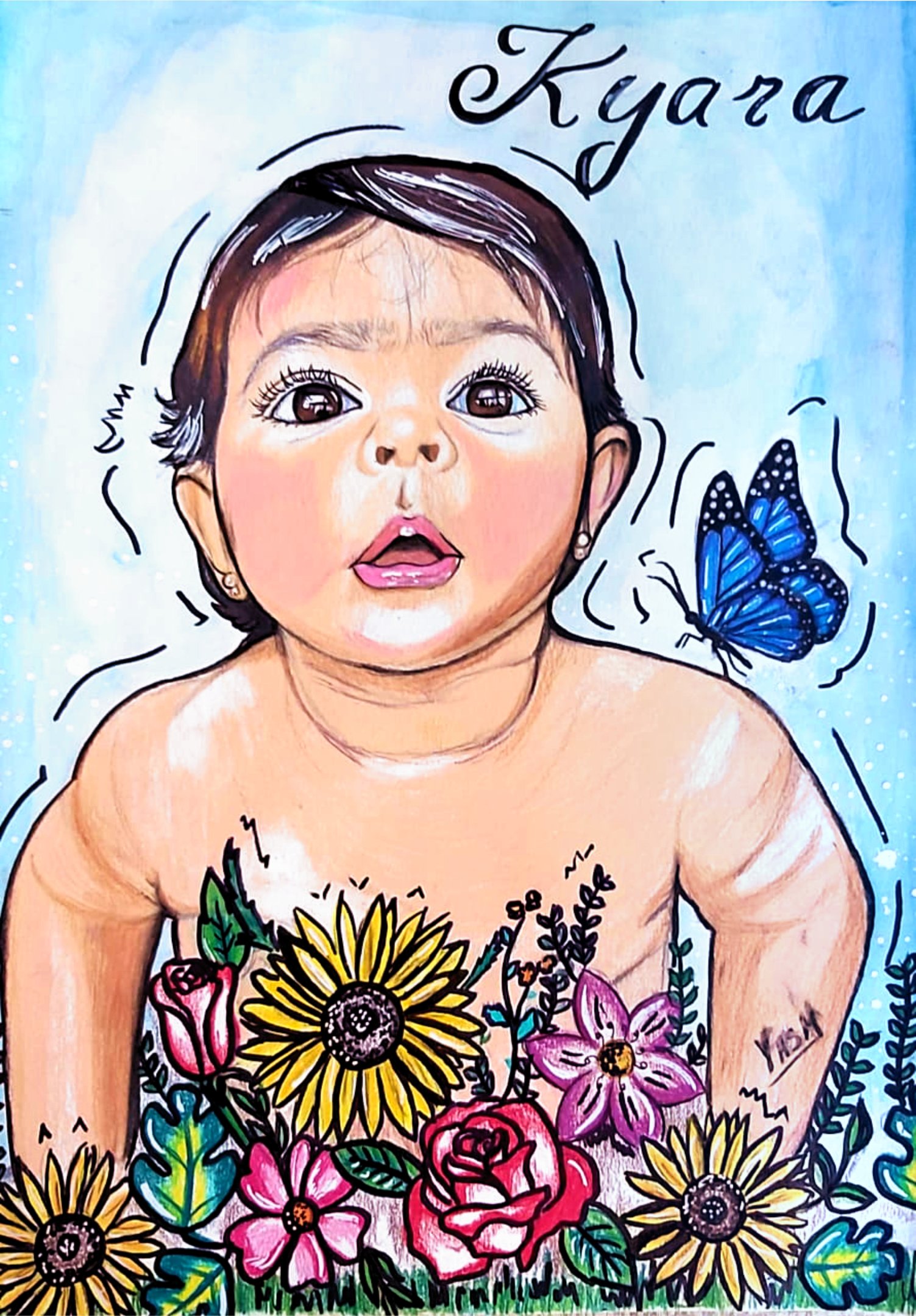 Bebê Kyara Lis recebe aplicação do remédio mais caro do mundo