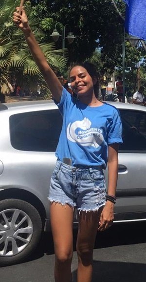 A diretora de planejamento do DCE da Ufpi, Thays Dias, afirma que os estudantes estão mobilizados pelo respeito do resultado da consulta A diretora de planejamento do DCE da Ufpi, Thays Dias, afirma que os estudantes estão mobilizados pelo respeito do resultado da consulta