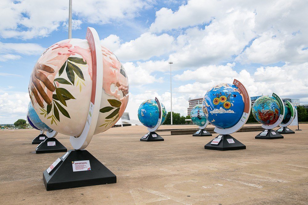 Fotos exposição '17 ODS PARA UM MUNDO MELHOR'