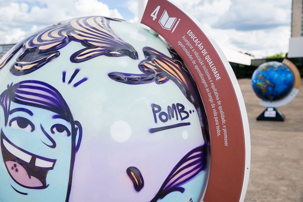 Fotos exposição '17 ODS PARA UM MUNDO MELHOR'