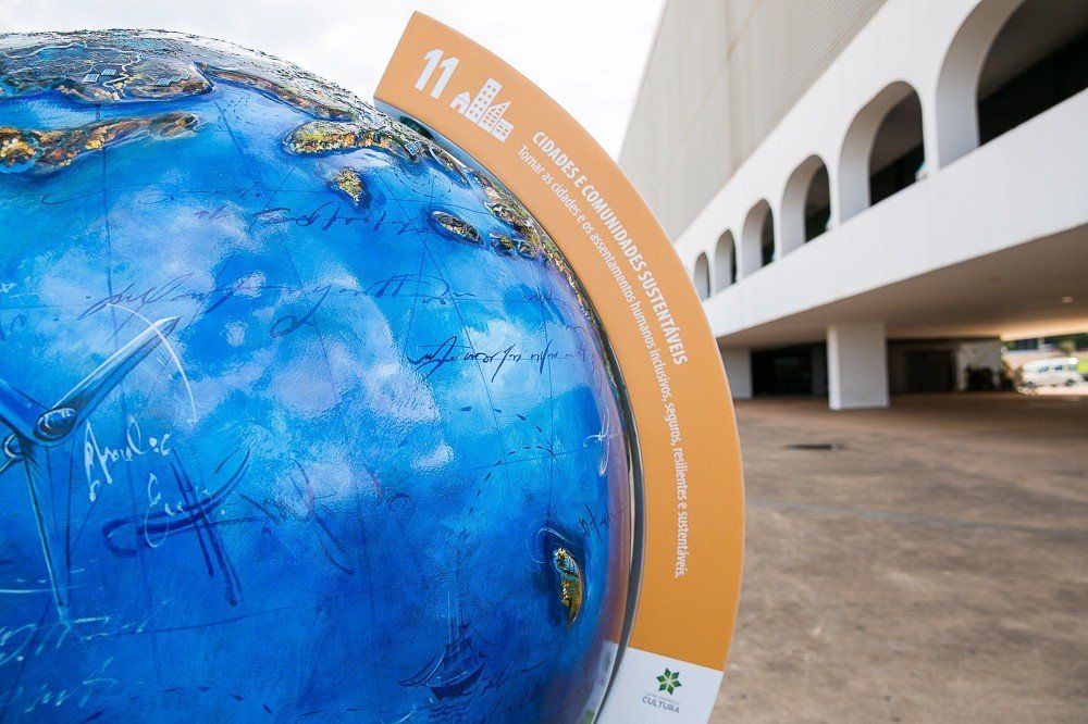 Fotos exposição '17 ODS PARA UM MUNDO MELHOR'