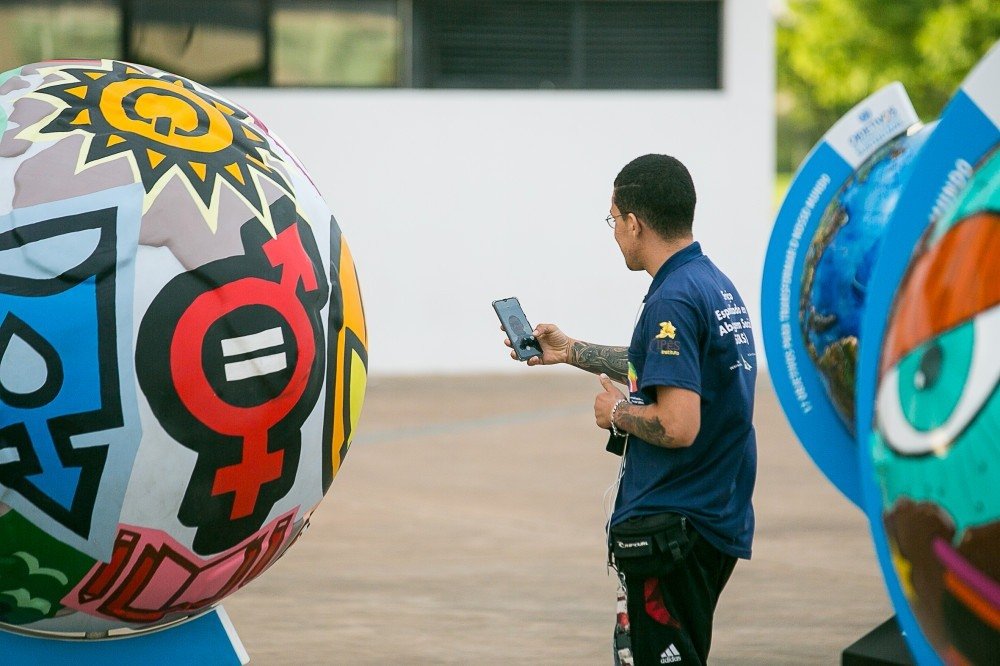 Fotos exposição '17 ODS PARA UM MUNDO MELHOR'