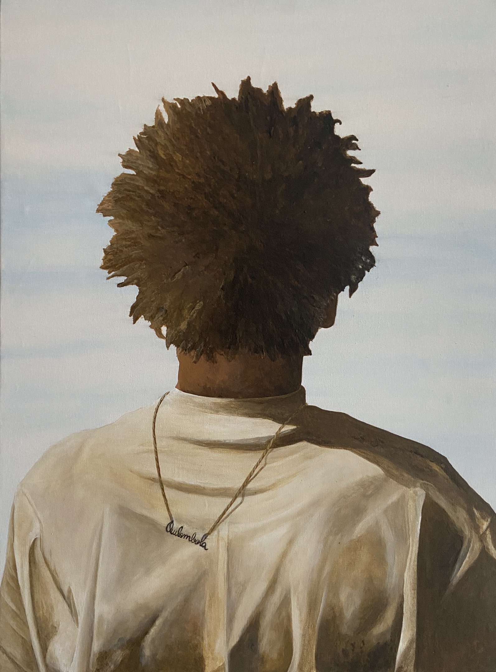 O SERTÃO - Leandro Júnior, Xico, 2020, Barro com pigmento sobre tela