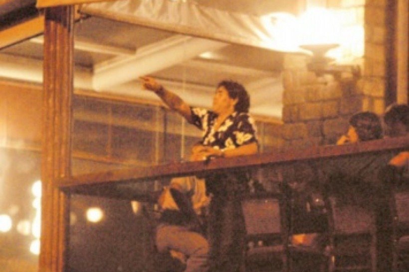 Visita de Maradona ao Distrito Federal, em fevereiro de 2006