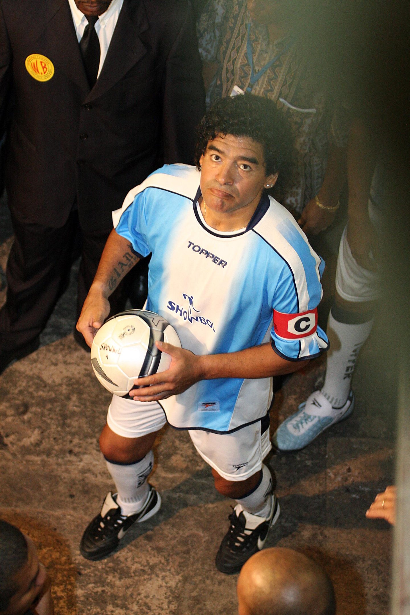 2006: Diego Maradona em Brasília