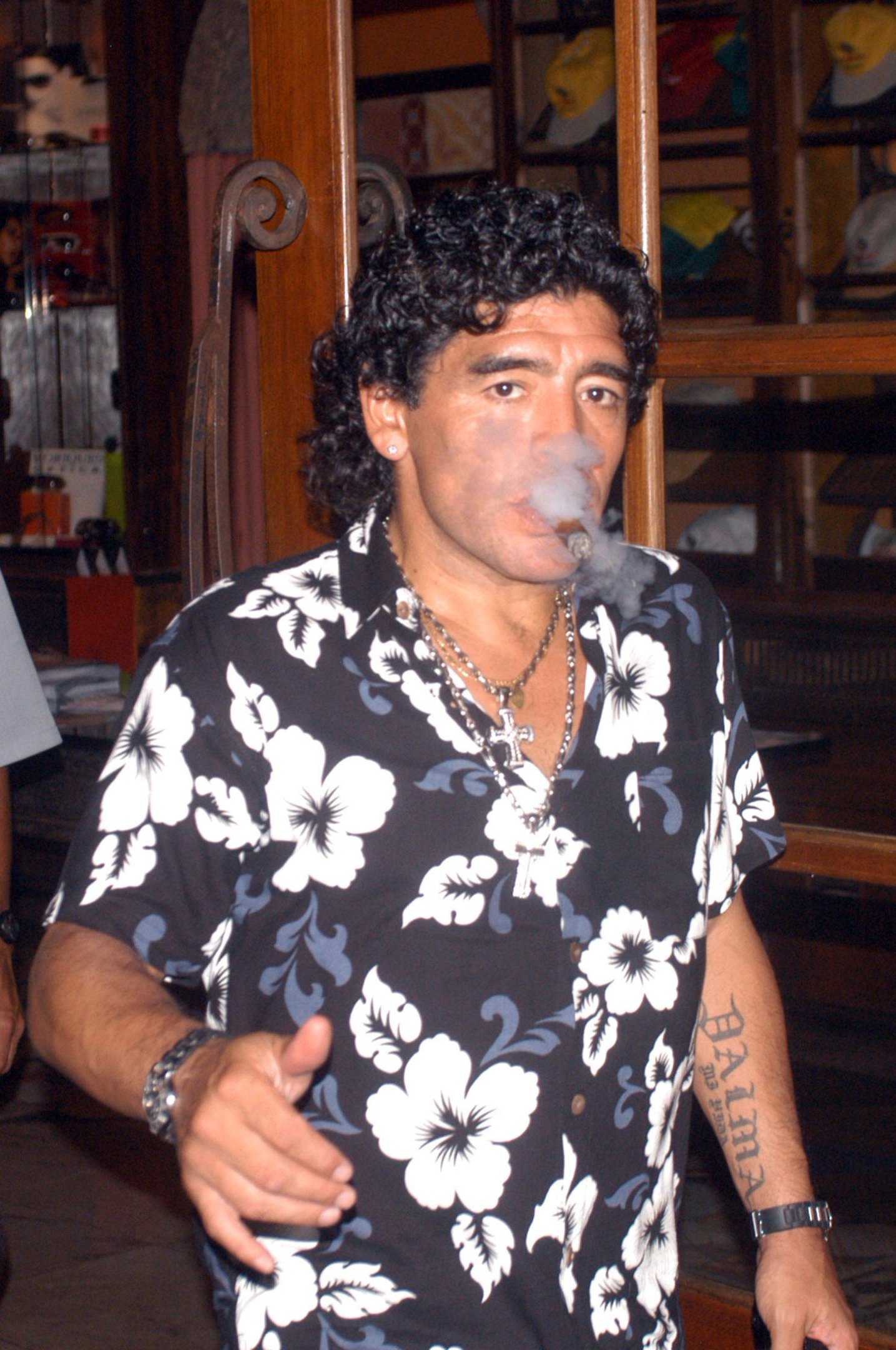 2006: Diego Maradona em Brasília