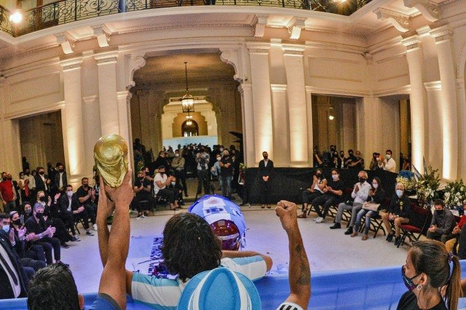 Velório de Diego Maradona