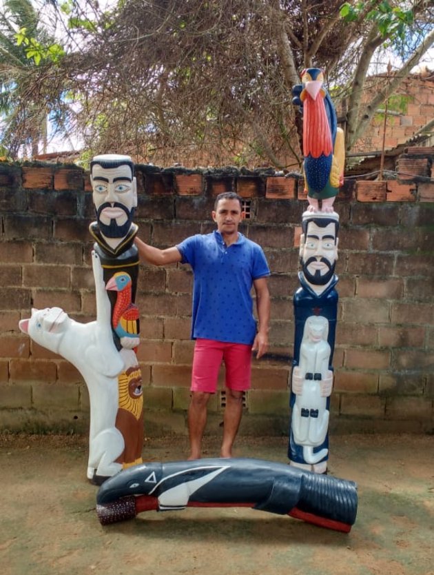 Mostra 'Mandacaru' - um presépio de natal.