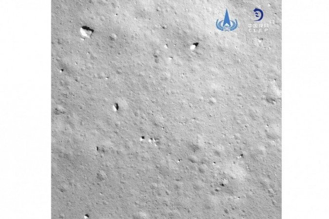  (crédito: Administração Espacial Nacional da China (CNSA) via CNS / AFP)