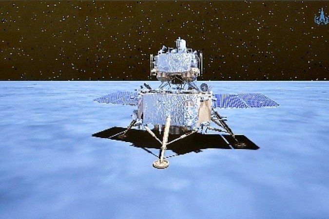  (crédito: Divulgação/Agência Espacial Nacional da China)