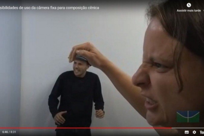 Oficina de cria&ccedil;&atilde;o teatral por telepresen&ccedil;a