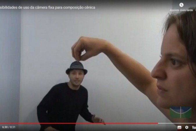 Oficina de cria&ccedil;&atilde;o teatral por telepresen&ccedil;a