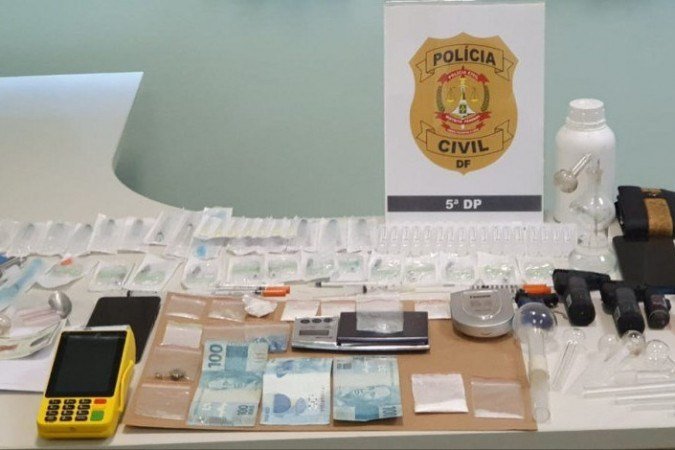 O suspeito vendia drogas em hotel de luxo na Asa Norte