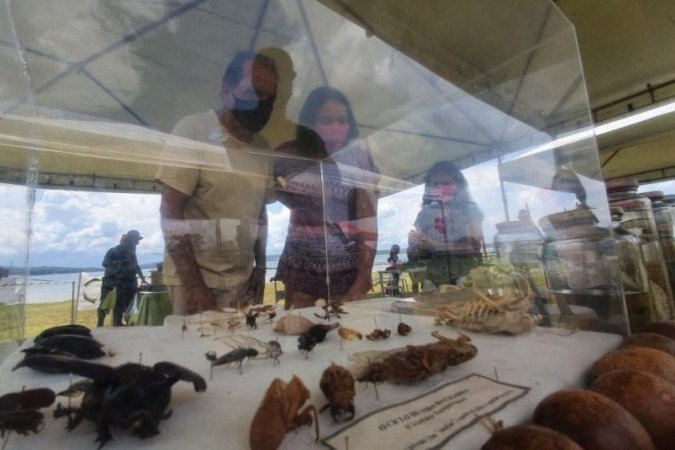 O Natal Solidário do Projeto Raia Norte, no Parque das Garças, promoveu aulas de educação ambiental, prática de esportes e outras atividades a 40 crianças moradoras do Varjão
