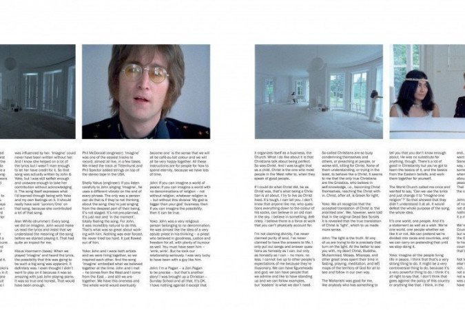 Arte do box especial Gimme some truth, lançado para celebrar os 80 anos de John Lennon
