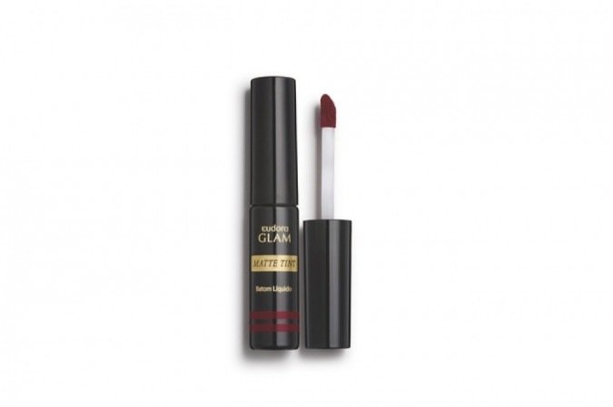 Matte Tint Glam, Bordô Intenso, da Eudora (R$ 27,99)