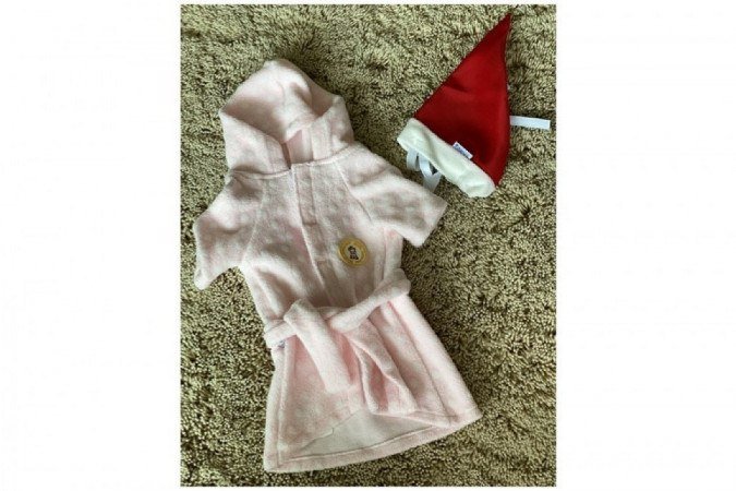 Roup&atilde;o de banho Simba Lovers, da Lex &Lulu (R$ 79,80) 