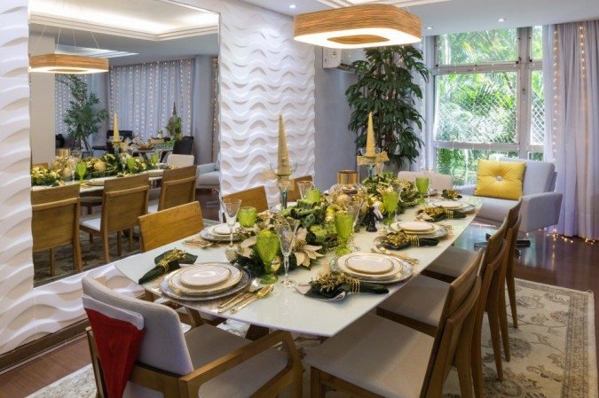 Decoração de Mesas. Clássica.