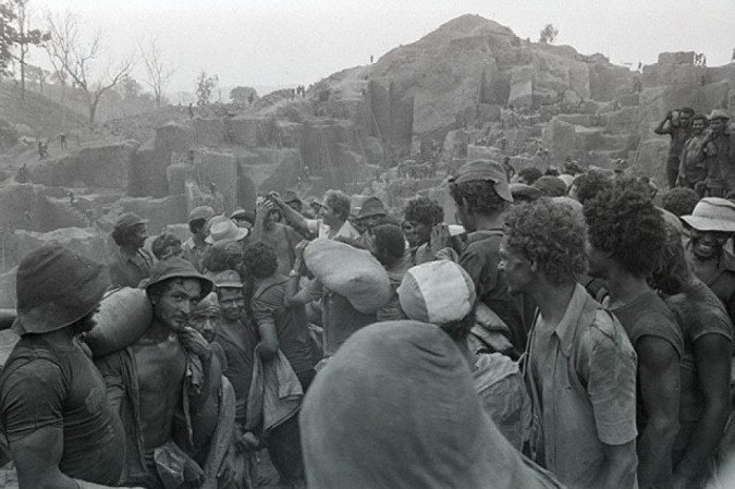 Fotos do livro Ouro Bruto - Serra Pelada em três tempos
