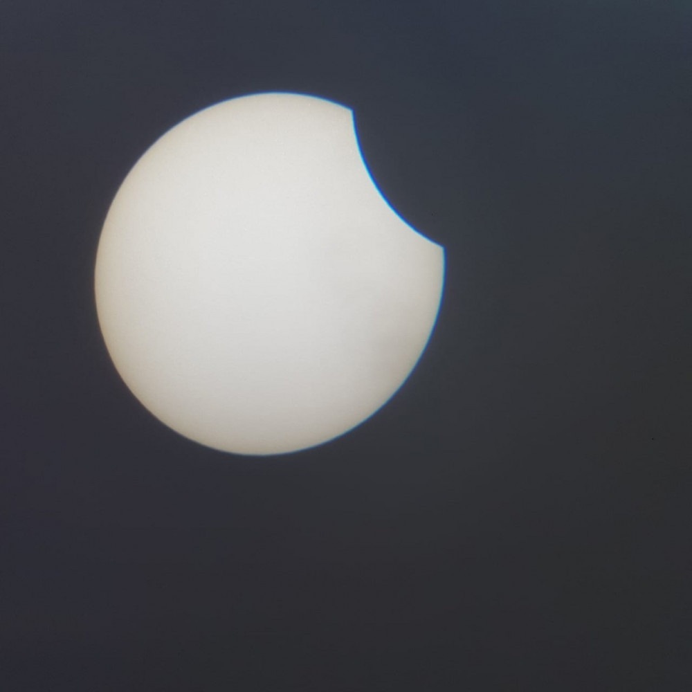 Eclipse solar en el Distrito Federal