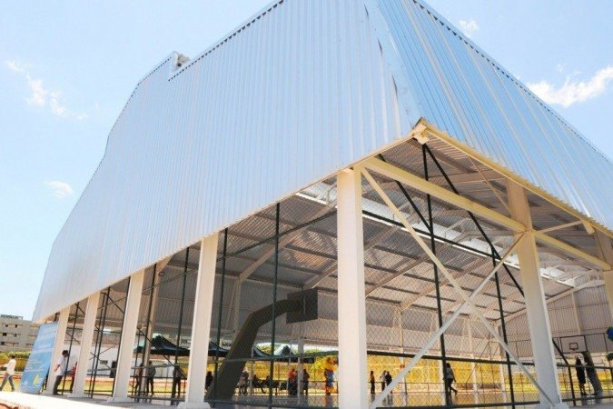 A quadra vai beneficiar mais de 30 mil habitantes da região -  (crédito: PAULO H CARVALHO| Agência Brasília)