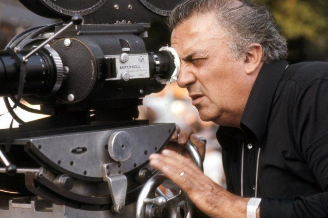 Fellini no set do filme Fellini no set do filme