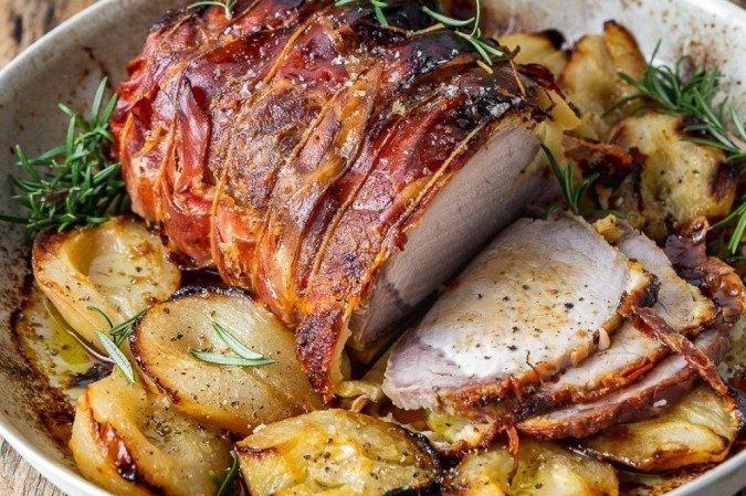 O lombo foi a proteína preferida dos brasileiros na ceia natalina de 2023 -  (crédito:  Evelyn Camargos/Divulgação)